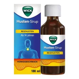 WICK Sirup proti kašli na suchý kašel s medem, 180 ml