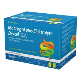 Macrogol plus elektrolyty Dexcel 13,7 g Ple, 30 ks