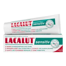 Lacalut Zubní pasta pro citlivou pokožku, 75 ml