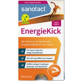 Sanotact energy kick kapsle (20 kusů)
