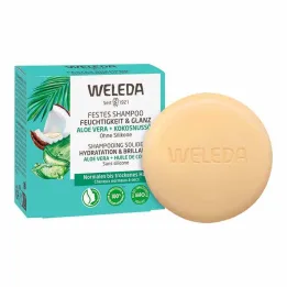 Weleda tuhý šampon vlhkost & lesk, 50 g