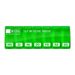 Wepa 1x7 týdenní box UV-ochrana + zelená, 1 ks