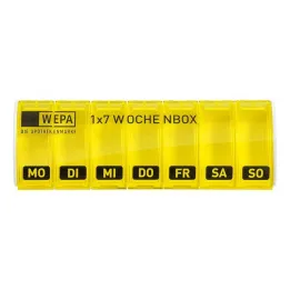 Wepa 1x7 týdenní box UV-ochrana + žlutá, 1 ks