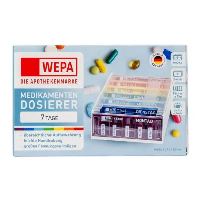 Wepa 7denní týdeník UV-ochrana + duha, 1 ks