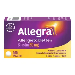 Allegra tablety na alergii 20 mg tablety, 100 ks