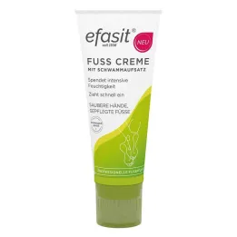 Efasit krém na nohy s houbičkou, 75 ml