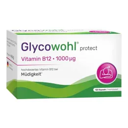 Glycowohl vitamín B12 1000 µg vysokodávkové veganské kapsle, 120 kusů