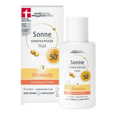 Sluneční ochrana & pečující fluid ultralight LSF 50 + , 50 ml Sluneční ochrana & pečující fluid ultralight LSF 50 + , 50 ml