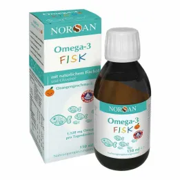 Norsan Omega-3 Fisk pro děti tekutý, 150 ml