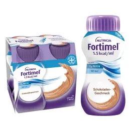 Fortimel s čokoládovou příchutí 1,5 kcal (4x200 ml)
