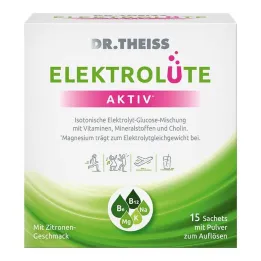 Dr.Theiss Elektrolüte aktivní sáčky na prášek, 15 ks