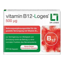 Vitamin B12-Loges 500 µg kapsle, 60 ks
