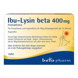Ibu-Lysine beta 400 mg potahované tablety, 10 ks