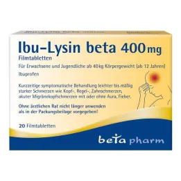 Ibu-Lysine beta 400 mg potahované tablety, 20 ks