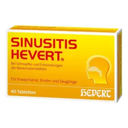 Sinusitis Hevert tablety, 40 ks