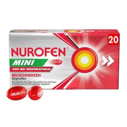 Nurofen Mini 400 mg měkké tobolky, 20 ks