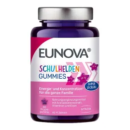 Eunova School Heroes Gummies, 60 ks