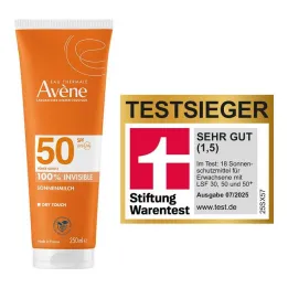 Avene mléko na opalování SPF 50, 250 ml