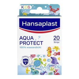 Hansaplast dětské omítkové pásky Aqua Protect, 20 kusů