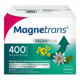 Magnetrans Relax + 400 mg granulátové tyčinky borůvka, 50 ks