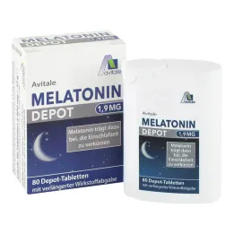 Melatonin 1,9 mg depotní tablety, 80 ks