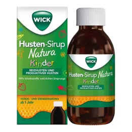 WICK Sirup proti kašli Natura děti, 140 ml
