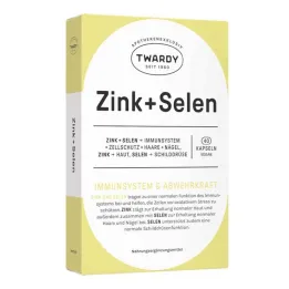Zinkové + selenové kapsle veganské, 40 ks