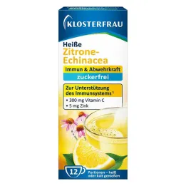 Klosterfrau horký citron-echinacea granule bez cukru, 12X4 g