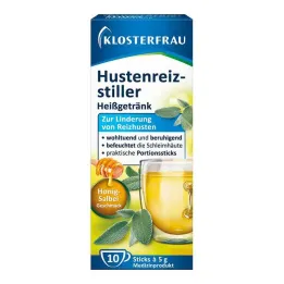 Klosterfrau horký nápoj v prášku tlumící kašel, 10x5 g