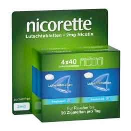 Nicorette freshmint 2 mg lisované pastilky, 160 ks