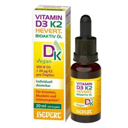 Vitamín D3 K2 Hevert Bioaktivní olej, 20 ml