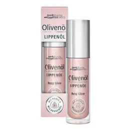 Olivový olej na rty růžové záře, 4 ml