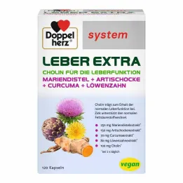 Kapsle Doppelherz Liver Extra system, 120 ks