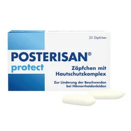Posterisan protect čípky, 25 ks