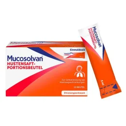 Mucosolvan porce sirupu proti kašli sáčky, 15x5 ml