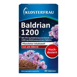 Klosterfrau Valerian 1200 tablet, 30 ks