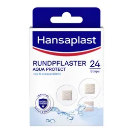 Hansaplast Aqua Protect kulatá omítka, 24 kusů