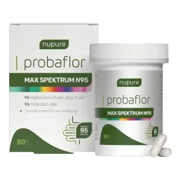 Nupure probaflor Max Spektrum N95 gastrorezistentní kapsle, 80 ks