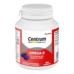 Centrum Omega-3 žvýkací kapsle, 120 kusů