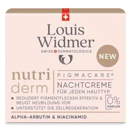 Widmer nutriderm Pigmacare noční krém bez P., 50 ml