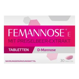 Femannose E tablety, 30 ks