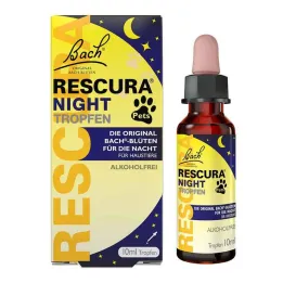 Bachovy květy Original Rescura Night Pets kapky bez alkoholu, 10 ml