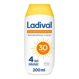 Ladival pleťové mléko citlivá + normální LSF 30, 200 ml