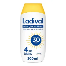 Ladival Alergický gel na opalování pokožky LSF 30, 200 ml