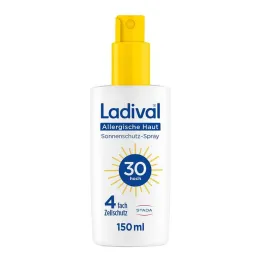 Ladival sprej na ochranu pokožky proti slunečnímu záření pro alergiky LSF 30, 150 ml