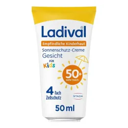 Ladival citlivá dětská pleťový krém LSF 50+, 50 ml