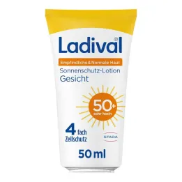 Ladival Pleťové mléko pro citlivou pleť LSF 50+, 50 ml