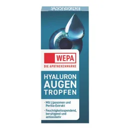 Wepa hyaluronové oční kapky, 10 ml