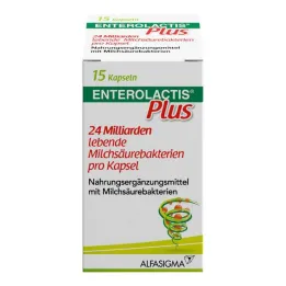Enterolactis Plus kapsle, 15 ks