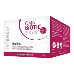 Omni-Biotic Skin intenzivní pleťový prášek do koupele, 125 g